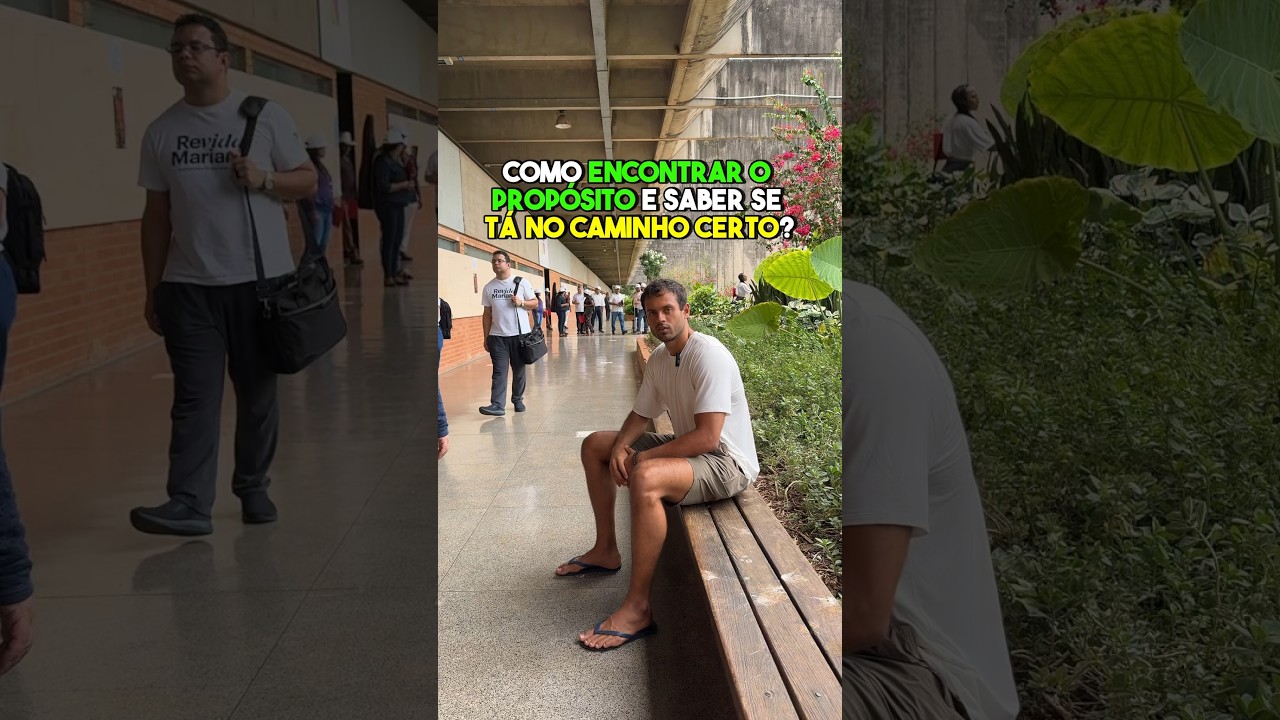 COMO ENCONTRAR O PROPÓSITO E SABER SE TÁ NO CAMINHO CERTO? #estresse #saudemental #propósito