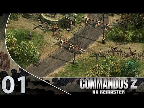 TRAININGSCAMP 1 🔪 [01] [Beta] COMMANDOS 2 HD REMASTER  Deutsch LETS PLAY