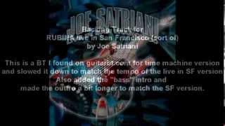 Joe Satriani Rubina backing track