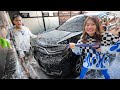 MANDIIN ZAINAL DI TEMPAT CUCI MOBIL AUTO BASAH SEMUA