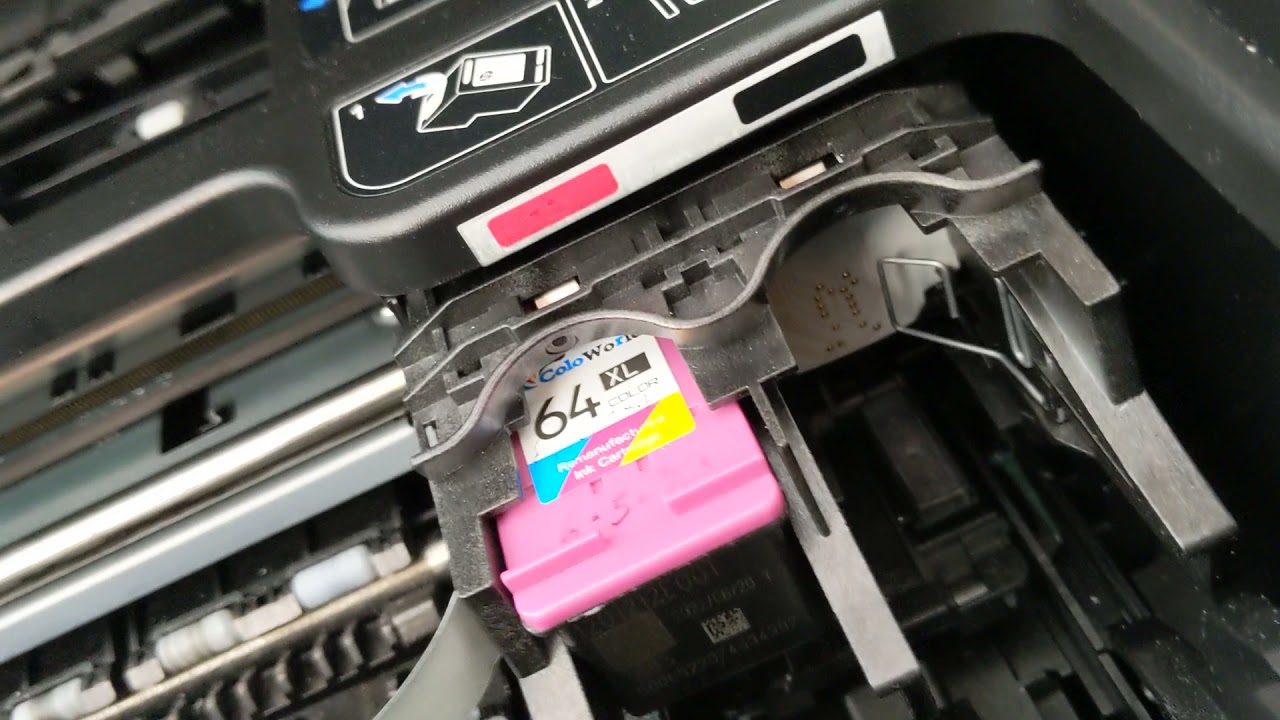 HP Envy photo 7800 series cartridge problem