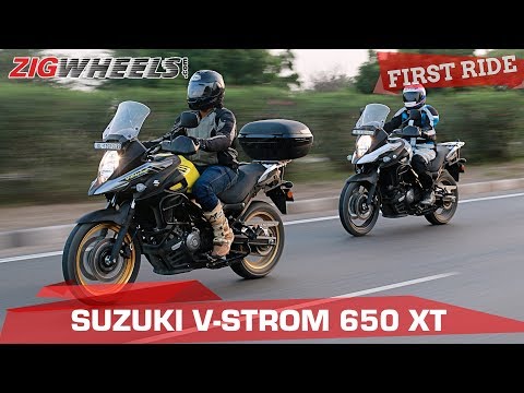 スズキ V-ストローム650 XT 試乗レビュー (Suzuki V-Strom 650 XT First Ride Review)