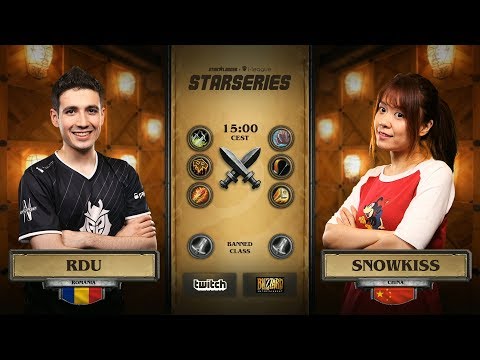 [EN] RDU vs Snowkiss | SL i-League Hearthstone StarSeries Season 3 (10.06.2017)