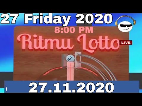 Ritmu lotto live draw result today Ritmu AL Kuwait today result 27 11 2020 ritmu lotto result today