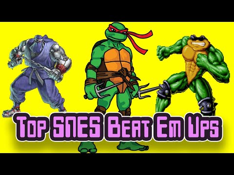Top 15 Best Super Nintendo (SNES) Beat Em Ups 10 Favorite