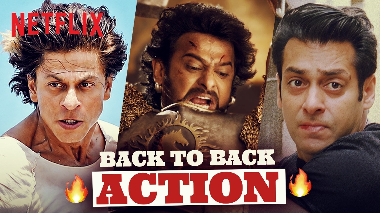 ⁠MIND-BLOWING Action Scenes 🤯💥 Ft. SRK, Ram Charan, Salman Khan & More | Netflix India