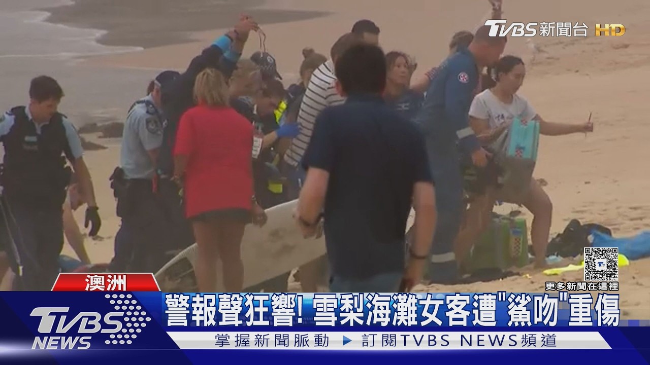 影音／澳洲今年已10起！　女泳客離岸30米遭「鯊魚攻擊」　手腳重創