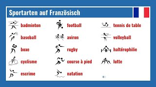 Sportarten auf Französisch