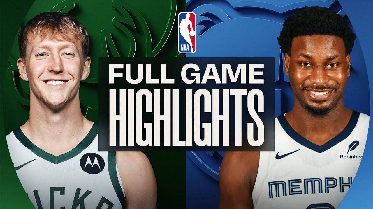BUCKS at GRIZZLIES | FULL GAME HIGHLIGHTS | December 26, 2025