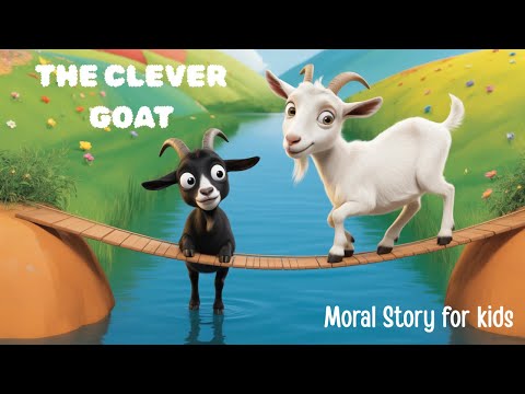 The Clever Goat Story 🐐 | Short Moral Story for Kids | Bubble Art Kids