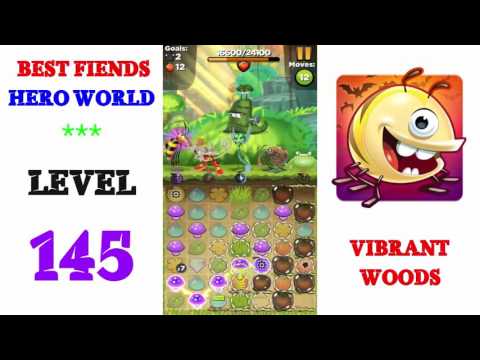 Best Fiends Hero Level 145 - Walkthrough