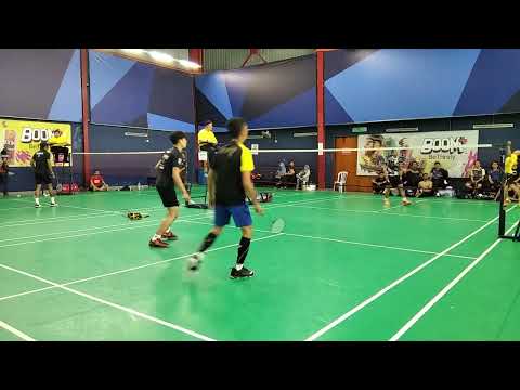 Badminton BOOM Series 2023 Men's Amature - Syed Muzir / Hizzat Irfan Vs Aliff Hakimi / Irwan Zekry