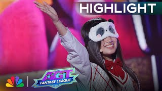15-year-old Fritzy Rosmerian HACKS the JUDGES' minds! | AGT: Fantasy League 2024 thumbnail