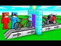 I Used A PORTAL To UPGRADE My MOTORCYCLE In Minecraft