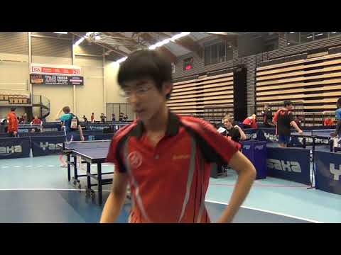 2016 Swedish Junior & Cadet Open - Andy Chan vs Italian R#5 ⓒ hkttf.com 香港乒乓網