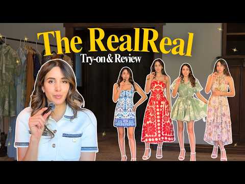 My First Time Ordering From The RealReal | Unsponsored Shopping Vlog + Tryon Haul