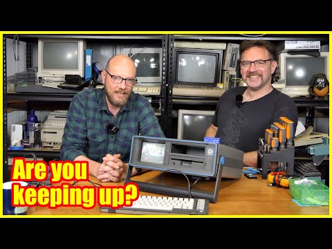 Discovering the #Commodore SX64 with @TheRetroChannel