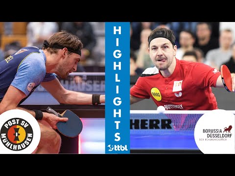 Mühlhausen vs. Düsseldorf (TTBL Highlights) | Saison 2022/23