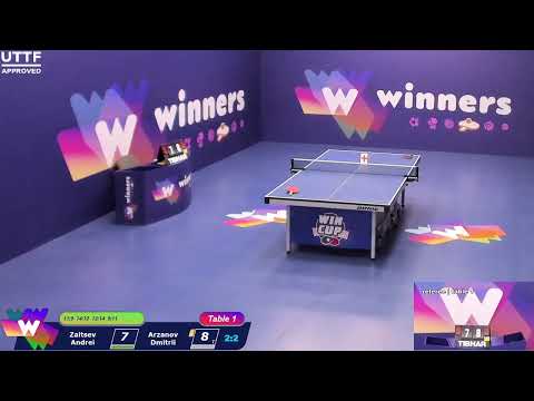 WINners CUP table 1 02.09 Zaitsev Andrei - Arzanov Dmitrii 14:30