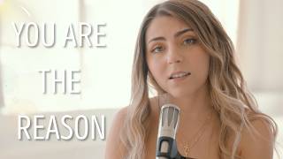 Download lagu You Are The Reason by Calum Scott | acoustic cover by Jada Facer mp3
