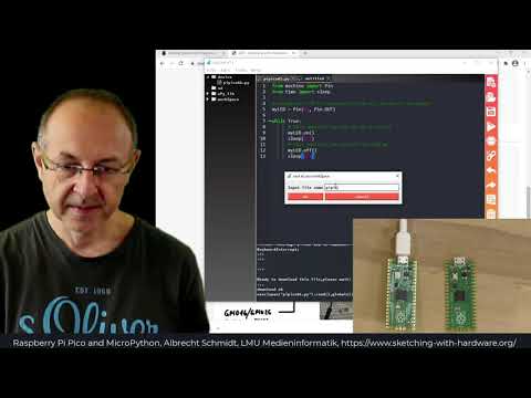 Raspberry Pi Pico with MicroPython - Installing Python, blink LED, Replacing Arduino?