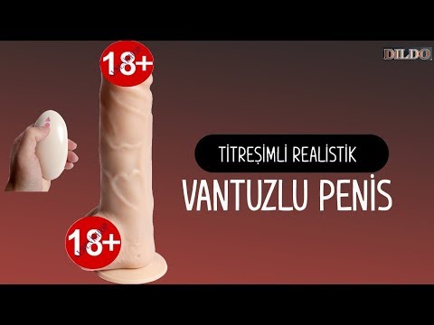 Uzaktan Kumandalı Şarjlı Edilebilir 20 Modlu Titreşimli Realistik Vantuzlu Penis