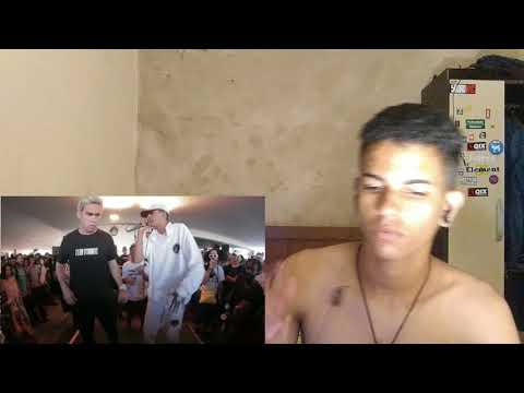 [REACT] Nicolas Walter RS vs Nono Batalha de Rap do Museu ft Sambar&Love 1 fase