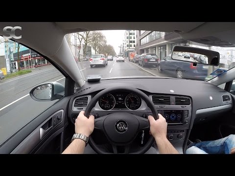 VW Golf 7 Variant 1.6 TDI BlueMotion (2016) - POV City Drive