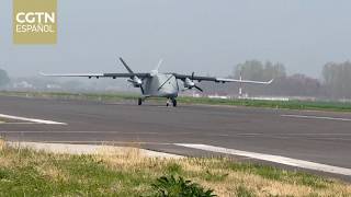 El dron de carga de 7 toneladas desarrollado en China completa su vuelo inaugural