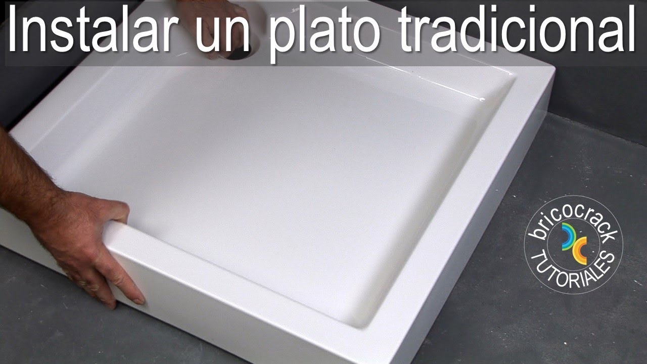 Instalar un plato de ducha tradicional (Bricocrack)