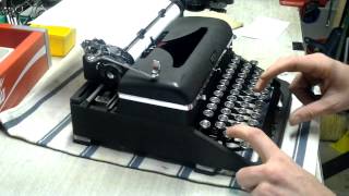 1938 Royal Aristocrat typewriter