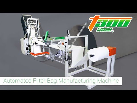 Machine à sacs filtrants automatisée avec soudure et découpe de rayon par ultrasons I Miller Weldmaster