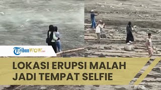 Viral Video Wanita Bikin Konten di Lokasi Erupsi Semeru, Gubernur Jatim: Kesedihan Belum Selesai