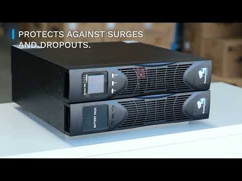Back up your CCTV system with an online uninterruptable power supply unit