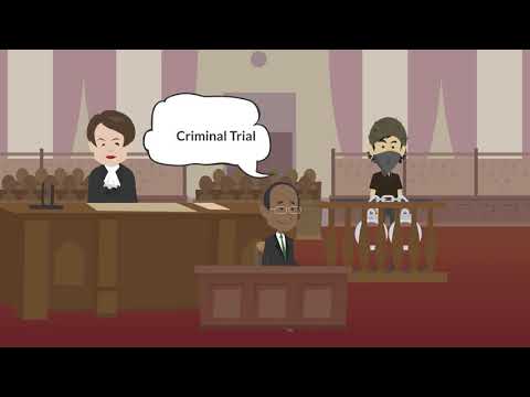 What are the roles of the different people in a courtroom?