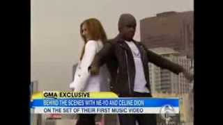 Celine Dion and Ne Yo- Incredible( Good Morning America Interview)2014