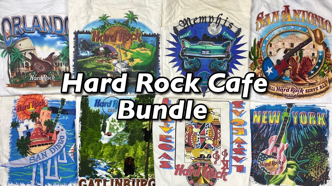 MASSIVE Hard Rock Cafe Vintage Bundle