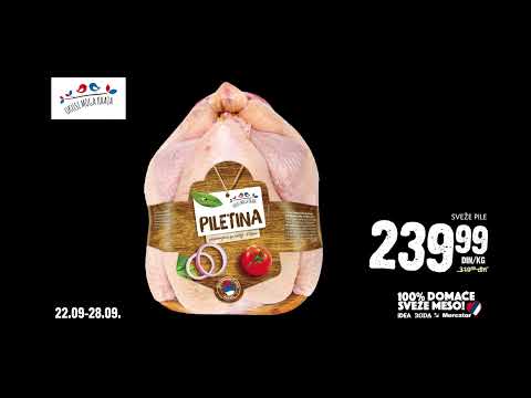 IDEA RODA MERCATOR I 100% domaće sveže meso 22-28.09.2023.