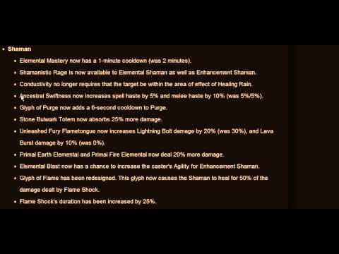 Lets Talk Ele Shamans - 5.2 CHANGES!!!!!