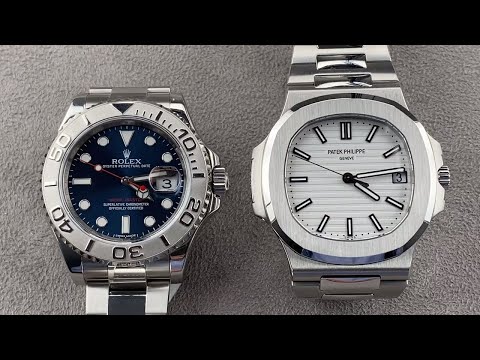 Rolex Yacht Master vs Patek Philippe Nautilus 5711: Rolex vs Patek Philippe Watch Comparison Review