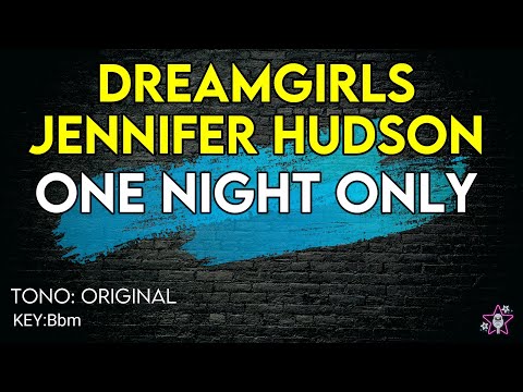 Dreamgirls Jennifer Hudson - One Night Only - Karaoke Instrumental
