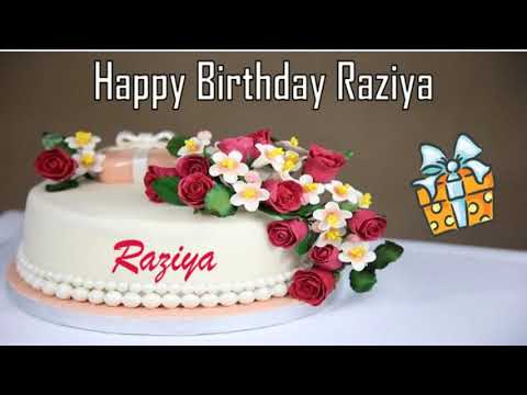 Happy Birthday Raziya Image Wishes✔