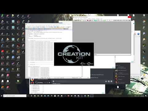 Decompile pex using Champollion, place in source folder, recompile script in the CK