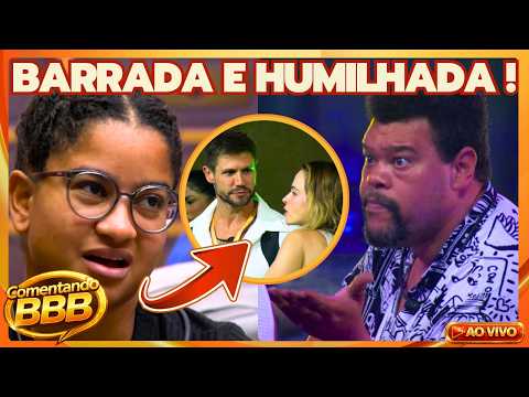 🎉BBB26: MILENA É BARRADA NO BAILE, ANA PAULA PEITA JONAS E TRETA VEM, JORDANA CHORA, BABU RECLAMA!
