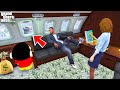 Shin Chan Franklin Experiencing 24 Hours Biggest Flight Journey In GTA 5 In Telugu