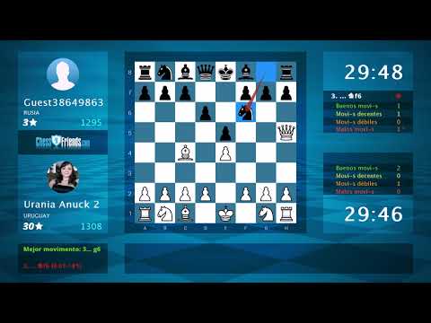 Chess Game Analysis: Urania Anuck 2 - Guest38649863 : 1-0 (By ChessFriends.com)