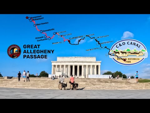 Biking 7 Days, Through 3 States | GAP & C&O Trail