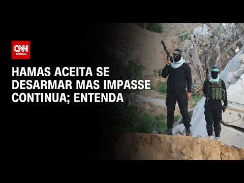 Guerra no Irã: Hamas aceita se desarmar, mas impasse continua; veja análise | CNN PRIME TIME