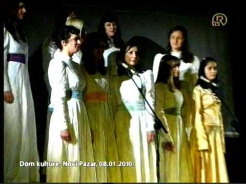 Etno grupa Rasanke-Oj Nevene,  Dom kulture,Novi Pazar  8.1.2010