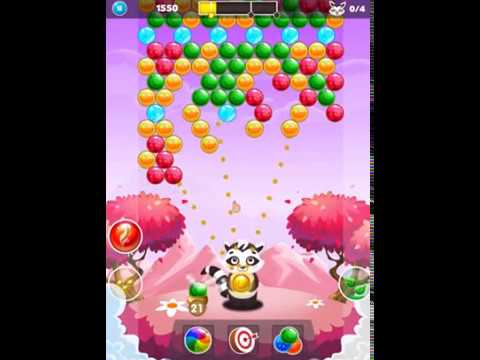 Bubble Shooter Pet Raccoon Video